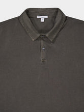 James Perse Sueded Jersey Green Polo