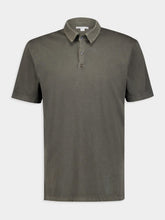 James Perse Sueded Jersey Green Polo