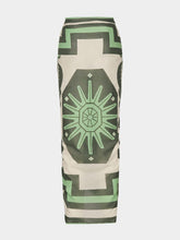 Johanna Ortiz Sacred Green Sun Pareo