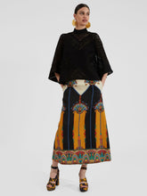 La DoubleJ A-Line Printed Skirt