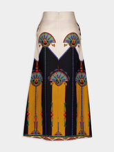 La DoubleJ A-Line Printed Skirt