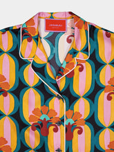 La DoubleJ Arcturus Silk Twill Pajama Shirt