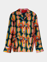 La DoubleJ Arcturus Silk Twill Pajama Shirt