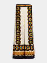 La DoubleJ Daisychain Orange Palazzo Pants