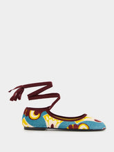 La DoubleJ Dendera Light Blue Winter Ballerina Flats