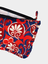 La DoubleJ Floral-Print Hand Pochette Clutch Bag
