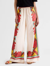 La DoubleJ Floral-Print Palazzo Trousers