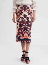 La DoubleJ Floral-Print Pencil Skirt