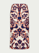 La DoubleJ Floral-Print Pencil Skirt