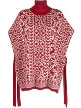 La DoubleJ High Neck Wool Poncho