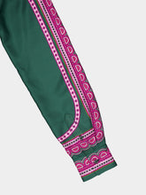 La DoubleJ Lampone Placée Emerald Silk Twill Shirt