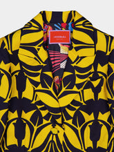 La DoubleJ Papyrus-Print Cady Wool Blazer