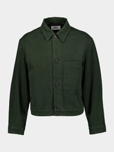 Lemaire Boxy Trucker Denim Jacket