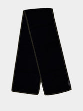 Lemaire Logo-Patch Contrast-Stitching Scarf