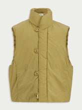 Lemaire Puffer Gilet Ochre Khaki