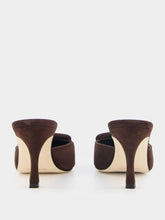 Manolo Blahnik 70mm Buckle-Detail Pointed Mules