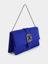 Manolo Blahnik Capri Satin Clutch