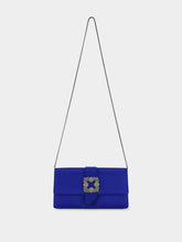 Manolo Blahnik Capri Satin Clutch