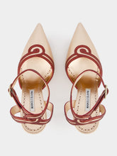 Manolo Blahnik Chonga 105mm Leather Pumps