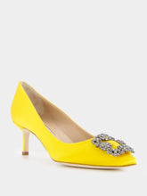 Manolo BlahnikHangisi 50 Satin Pumps at Fashion Clinic