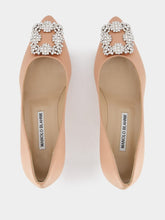 Manolo Blahnik Hangisi 50mm Satin Pumps