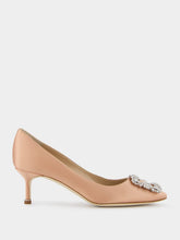 Manolo Blahnik Hangisi 50mm Satin Pumps