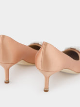 Manolo Blahnik Hangisi 50mm Satin Pumps