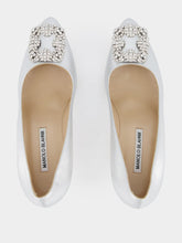 Manolo Blahnik Hangisi 70mm Leather Pumps