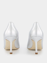 Manolo Blahnik Hangisi 70mm Leather Pumps