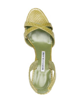 Manolo Blahnik Leather Sandals