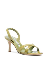 Manolo Blahnik Leather Sandals