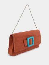 Manolo Blahnik Maygot Buckle Clutch