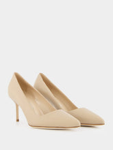 Manolo Blahnik Tora 70mm Leather Pumps