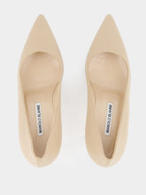 Manolo Blahnik Tora 70mm Leather Pumps