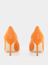Manolo Blahnik Tora 70mm Suede Pumps