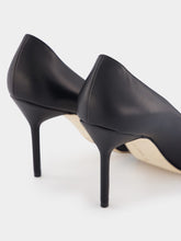 Manolo Blahnik Tora 90mm Leather Pumps