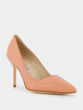 Manolo BlahnikTora 90mm Leather Pumps at Fashion Clinic