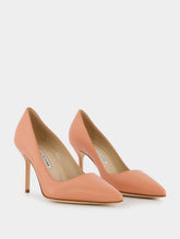 Manolo Blahnik Tora 90mm Leather Pumps