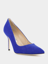 Manolo BlahnikTora 90mm Suede Pumps at Fashion Clinic