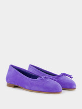 Manolo Blahnik Veralli Flat Suede Ballerinas