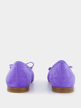 Manolo Blahnik Veralli Flat Suede Ballerinas