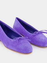 Manolo Blahnik Veralli Flat Suede Ballerinas