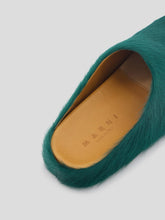 Marni Calf Hair Slippers