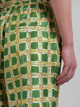 Marni Checked Silk Bermuda Shorts