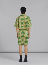 Marni Checked Silk Bermuda Shorts