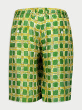 Marni Checked Silk Bermuda Shorts