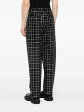 Marni Checked Tapered Cotton Trousers
