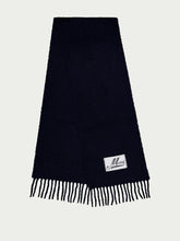 Marni Logo-Patch Fringe Scarf