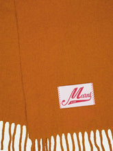 Marni Logo-Patch Fringe Scarf