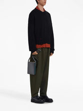 Marni Mid-Rise Tapered-Leg Cotton Trousers